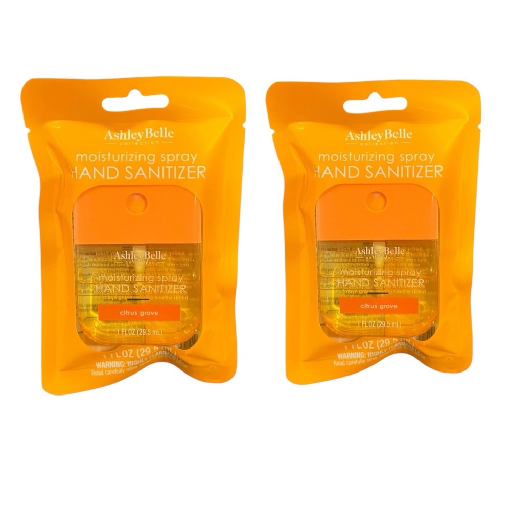 Lot of 2 Ashley Belle Hand Sanitizer 1 fl oz X2 Citrus Grove